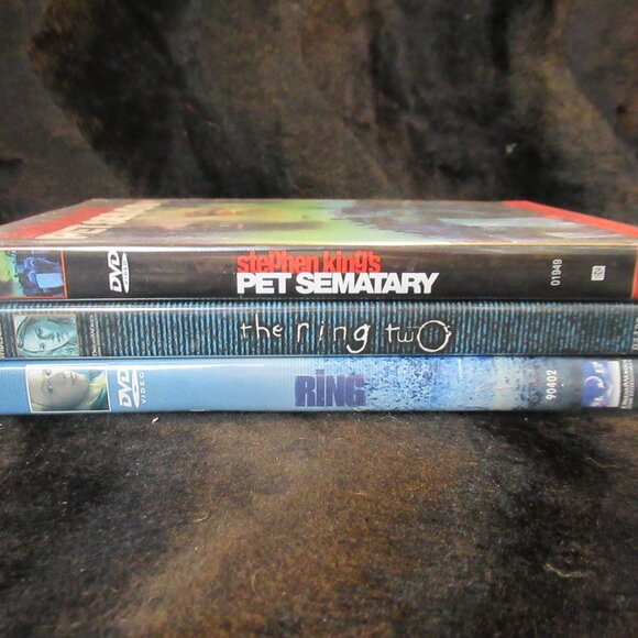 DVDs The Ring The Ring II Pet Semetary - Picture 3 of 3